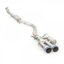 ARK Performance DT-S Exhaust (Burnt Tips) - 17-20 Honda Civic Si Coupe