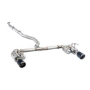 ARK Performance DT-S Exhaust System (Carbon Fiber Tips) - 2022+ Acura Integra 1.5T / Honda Civic Si Sedan