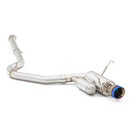 ARK Performance N-II Exhaust System (Burnt Tip) - 15-21 Subaru WRX 2.0L / WRX STI 2.5L