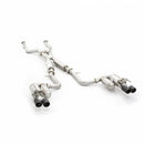 ARK Performance GRiP Exhaust System (Carbon Quad Tip) - 17-20 Lexus IS250 / IS300 / IS350 AWD