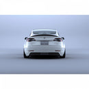 Artisan Spirits Black Label Rear Diffuser (FRP) - 17-23 Tesla Model 3