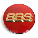 BBS 3D Center Cap (Single) - 70.6mm / 3 Tab Ring Clip