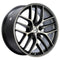 BBS CC-R Wheel - 19x8.0 +45 | 5x108 | Graphite w/ Diamond Cut Face