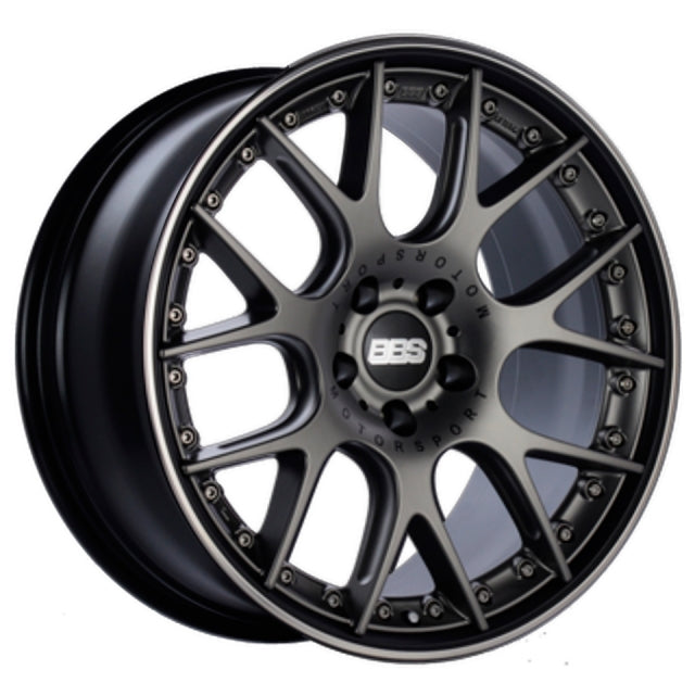 BBS CH-R II Wheel - 21x10.0 +38 | 5x120 | Satin Platinum w/ Motorsport Etching