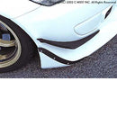 C-West Front Canards For N1 TYPE1 Front Bumper - 00-09 Honda S2000 (AP1/AP2)