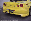 C-West Rear Bumper - 99-02 Nissan Skyline (BNR34)