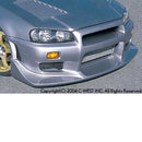 C-West N1 TYPE3 Front Bumper - 99-02 Nissan Skyline (BNR34)