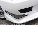 C-West Front Canards - 08-15 Mitsubishi Lancer Evolution X (CZ4A)