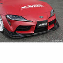 C-West Front Half Spoiler - 20+ Toyota GR Supra (A90/A91)