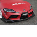 C-West Front Half Spoiler - 20+ Toyota GR Supra (A90/A91)