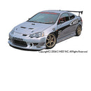 C-West 3-Piece Aero Kit w/ Type-I Front Bumper - 02-04 Acura RSX (DC5)