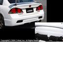 C-West Rear Bumper - 07-10 Honda Civic (FD2)