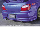 C-West Rear Half Spoiler - 00-04 Subaru Impreza (GDA/B)
