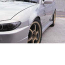 C-West OVER FENDER KIT (FR/RR) - 99-02 Nissan 240SX (S15)