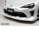 C-West Front Half Spoiler - 17-20 Toyota GT86 (ZN6)