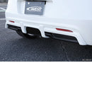 C-West Rear Diffuser - 10-17 Honda CR-Z (ZF1/ZF2)