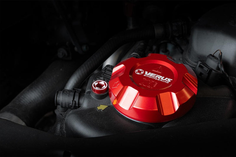 Verus Engineering Coolant Cap Cover and Coolant Bleed Screw - 2020+ Toyota GR Supra (A90/A91)