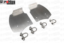 Vorshlag brake cooling deflector kit S550 Mustang 3-hole mount (PP1/PP2) 2 piece M6 metric for threaded arms