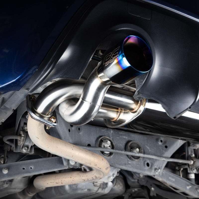 DC Sports Axleback Exhaust - 2013-2021 Subaru BRZ/Scion FR-S/Toyota GT86 (ZC6/ZN6)