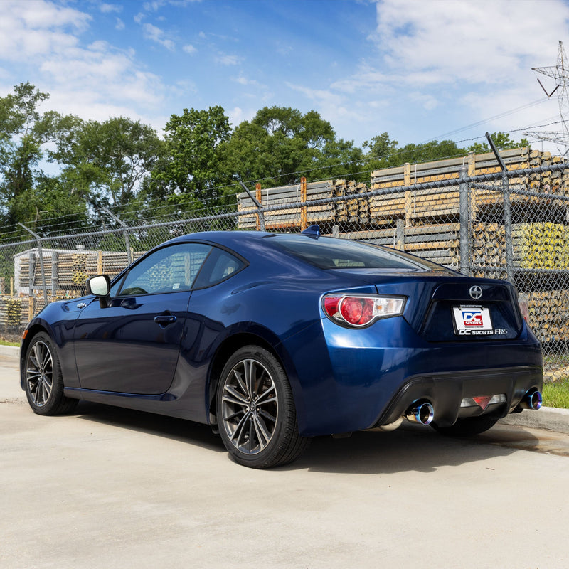 DC Sports Axleback Exhaust - 2013-2021 Subaru BRZ/Scion FR-S/Toyota GT86 (ZC6/ZN6)