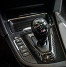 AeroLuxe 15-21 BMW F8X Carbon Alcantara DCT Shifter Trim