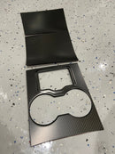 AeroLuxe 17-23 Tesla Model 3 Dry Carbon Fiber Center Console Covers