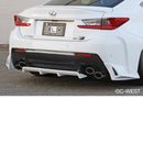 C-West Rear Diffuser - 14-19 Lexus RC-F (USC10)