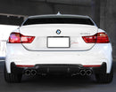 AeroLuxe 13-20 BMW F32 Spec-3D Carbon Fiber Rear Diffuser