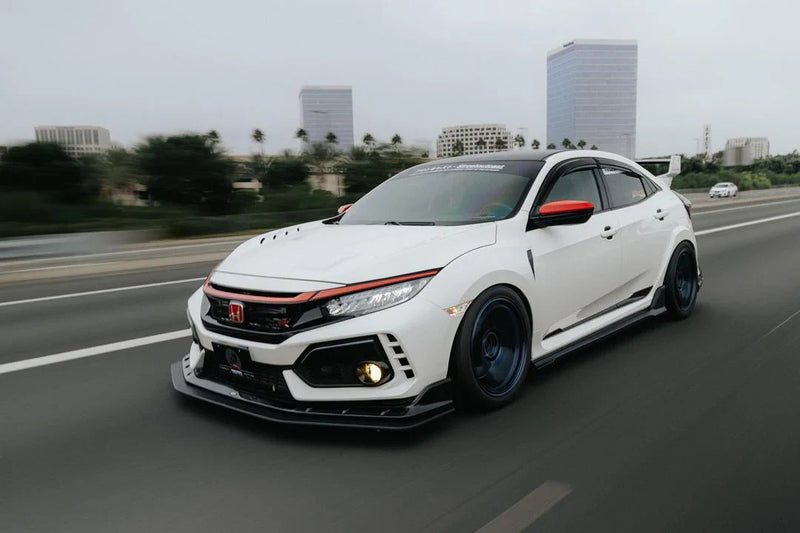 Racebred Components Front Splitter Kit - 2017-2021 Honda Civic Type R (FK8)