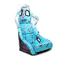 NRG FRP Bucket Seat Floral Blossom Printed ULTRA Edition with Pearlized Back & Phone Pocket - Medium – FRP-302BLOSSOM-ULTRA