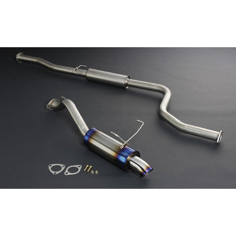 J's Racing Titanium Exhaust FX-PRO 60RS - 88-91 Honda CRX