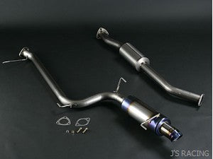 J's Racing Titanium Exhaust FX-PRO 60RS - 04-08 Acura TSX