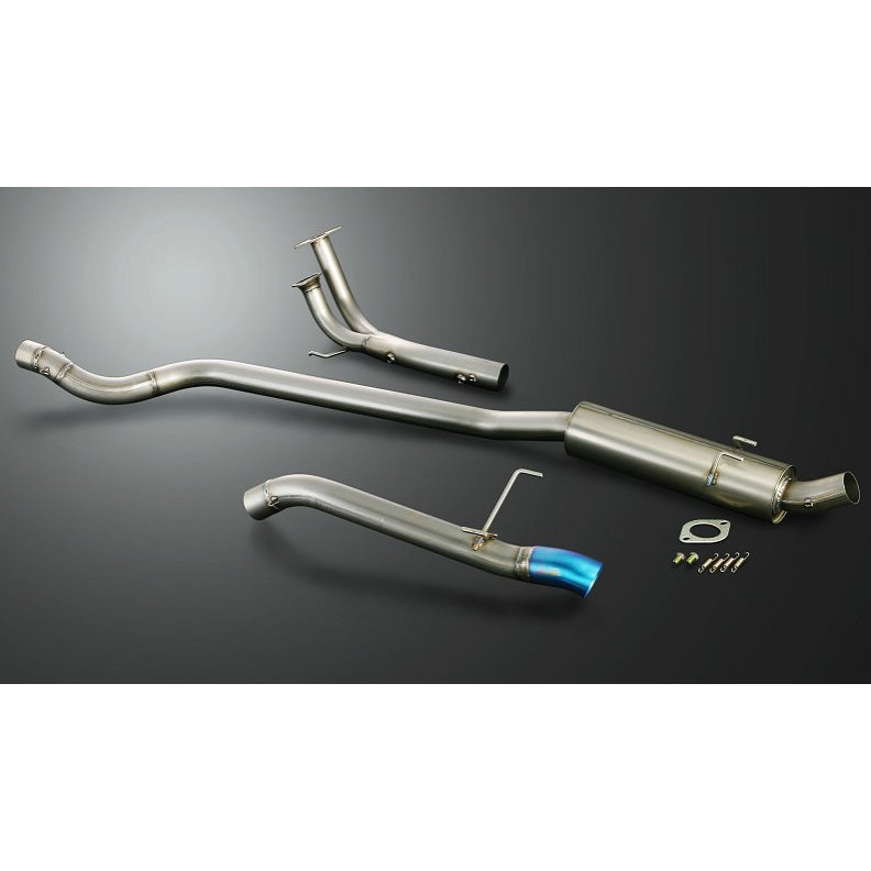 J's Racing Titanium Exhaust FX-PRO 70RR - 02-05 Honda Civic (EP3)