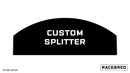 Racebred Components Front Splitter Blades - Custom