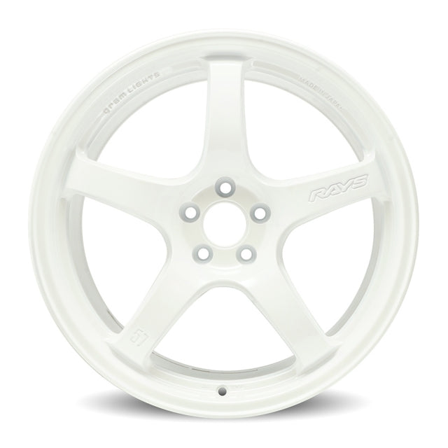 Gram Lights 57CR Wheel - 18x9.5 +38 | 5x120 | Ceramic Pearl White