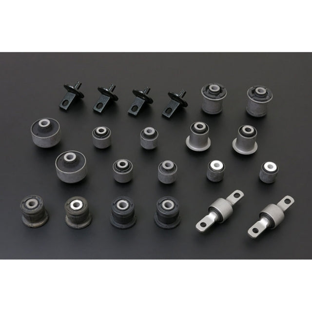 Hardrace Complete Arm Bushing Set (22 pcs) - Honda Civic EP/EM (Harden Rubber, Excluding USDM EP3 Si) 01-05