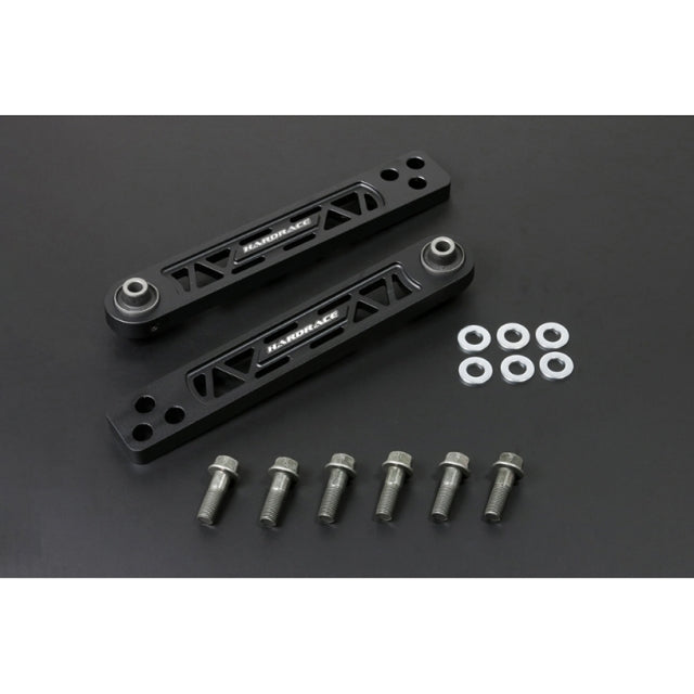 Hardrace Rear Lower Control Arm (Harden Rubber, Black) - Acura RSX 02-06