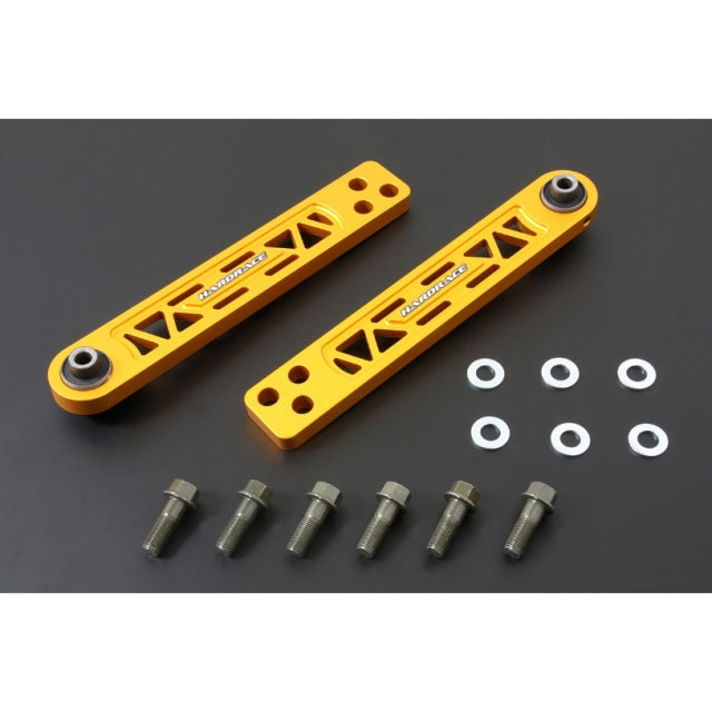 Hardrace Rear Lower Control Arm (Harden Rubber, Gold) - Acura RSX 02-06