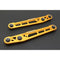 Hardrace Rear Lower Control Arm (Harden Rubber, Gold) - Honda Civic EK 96-00