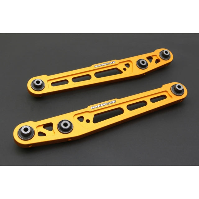 Hardrace Rear Lower Control Arm (Harden Rubber, Gold) - Honda Civic EK 96-00
