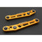 Hardrace Rear Lower Control Arm (Harden Rubber, 40mm Bushing, Gold) - Honda Civic EG 92-95