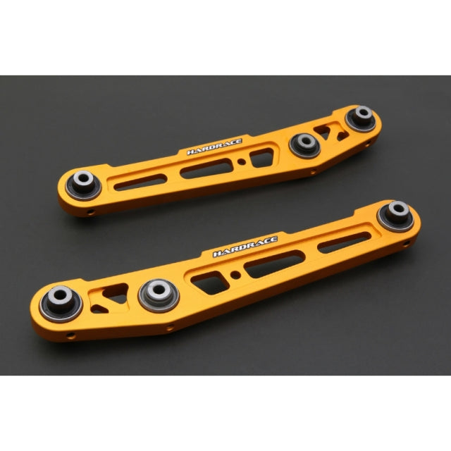 Hardrace Rear Lower Control Arm (Harden Rubber, 40mm Bushing, Gold) - Honda Civic EG 92-95