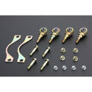Hardrace Front Upper Arm Bushing Set (14 pcs) - Acura Integra DA 90-93 / Honda Civic EF 87-91 / CRX 88-91