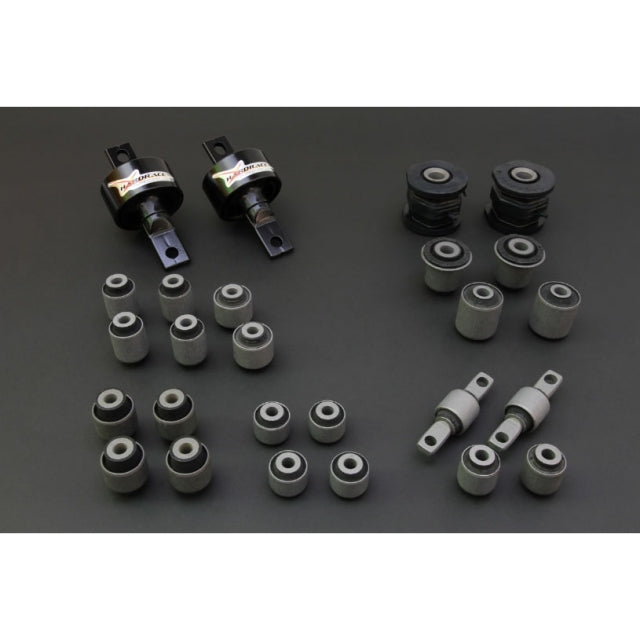 Hardrace Complete Arm Bushing Set (Harden Rubber, 26 pcs) - Honda Civic EK (USDM) 96-99