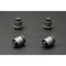 Hardrace Rear Upper Arm Bushing (4 Piece Set / Harden Rubber) - Honda S2000 AP2 04-09