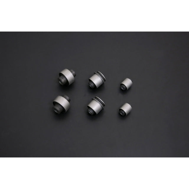 Hardrace Front Lower Arm Bushing Set (6 Piece Set / Harden Rubber) - Honda S2000 AP1/2 00-09