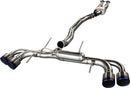 HKS Racing Muffler Exhaust with Silencer - 08-24 Nissan GT-R (R35)
