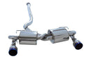 HKS Super Turbo Muffler Exhaust w/ Center Pipe - 08-14 Subaru WRX STI Hatchback