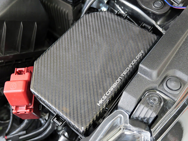 HKS Dry Carbon Fuse Box Cover - 2023 Toyota GR Corolla