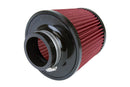 HPS Performance Universal Air Filter (Oiled) – Length 6.5", Element 5", Base OD 6"